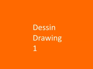 Pablo Picasso (test), dessin, orange